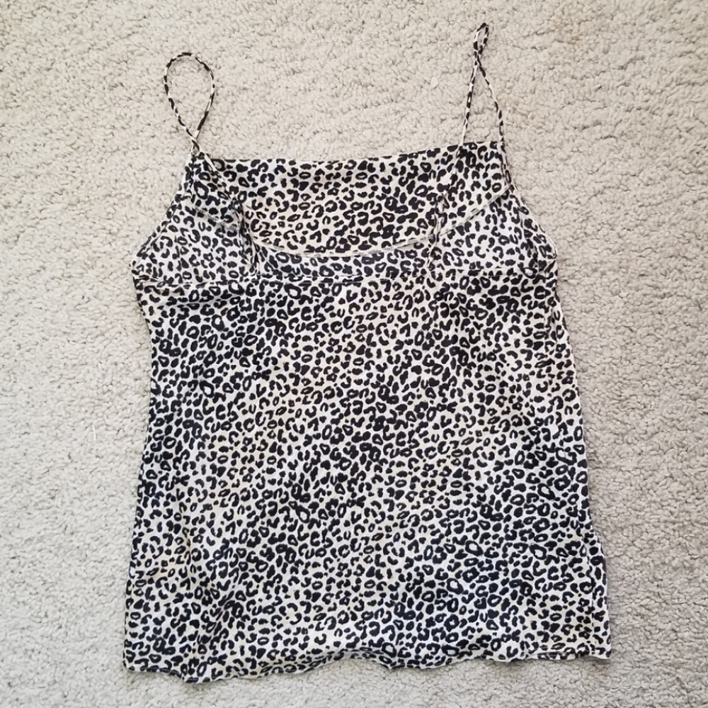 Nine West Satin Leopard Camisole - Picture 4 of 5